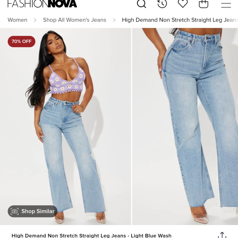 Fashion Nova jeans